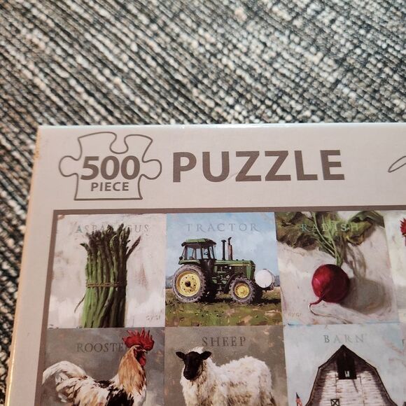 On The Farm 500 pc Jigsaw Puzzle - Picture 2 of 5